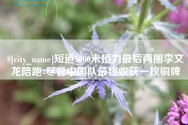常德短道5000米接力最后两圈李文龙陪跑-尽管中国队最终收获一枚铜牌