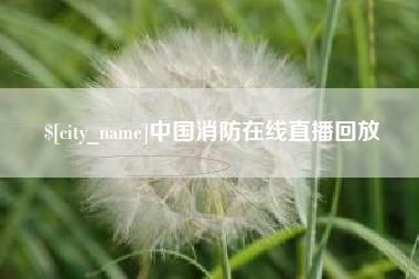 常德中国消防在线直播回放