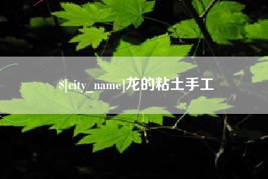 常德龙的粘土手工
