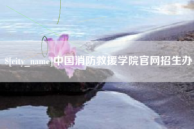 常德中国消防救援学院官网招生办