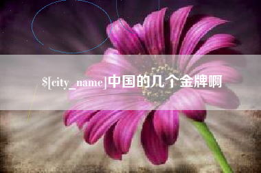 常德中国的几个金牌啊