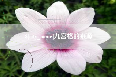 常德九宫格的来源