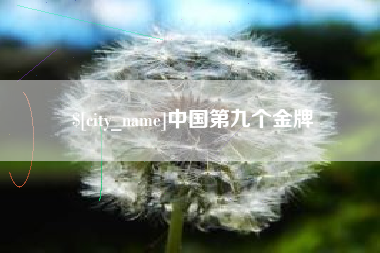 常德中国第九个金牌