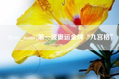 常德第一波奥运金牌“九宫格”