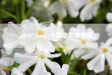 常德中国地图像素版