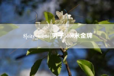 常德男子5000米金牌