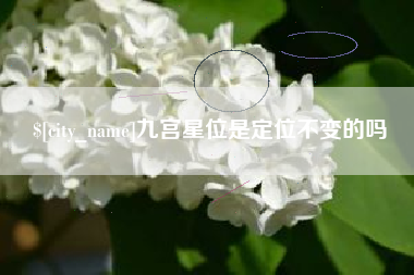 常德九宫星位是定位不变的吗