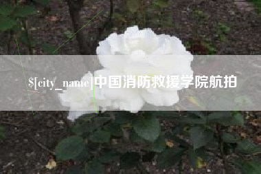 常德中国消防救援学院航拍