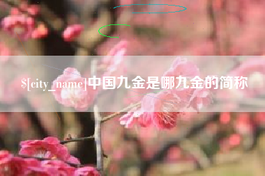 常德中国九金是哪九金的简称