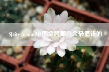 常德中国金牌哪六金最值钱的