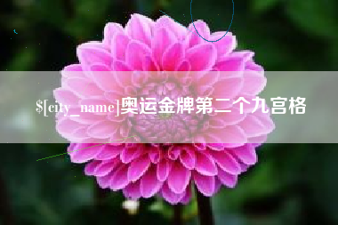 常德奥运金牌第二个九宫格