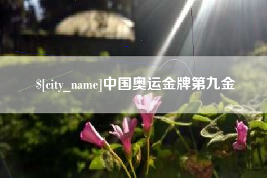 常德中国奥运金牌第九金