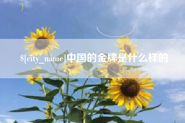 常德中国的金牌是什么样的